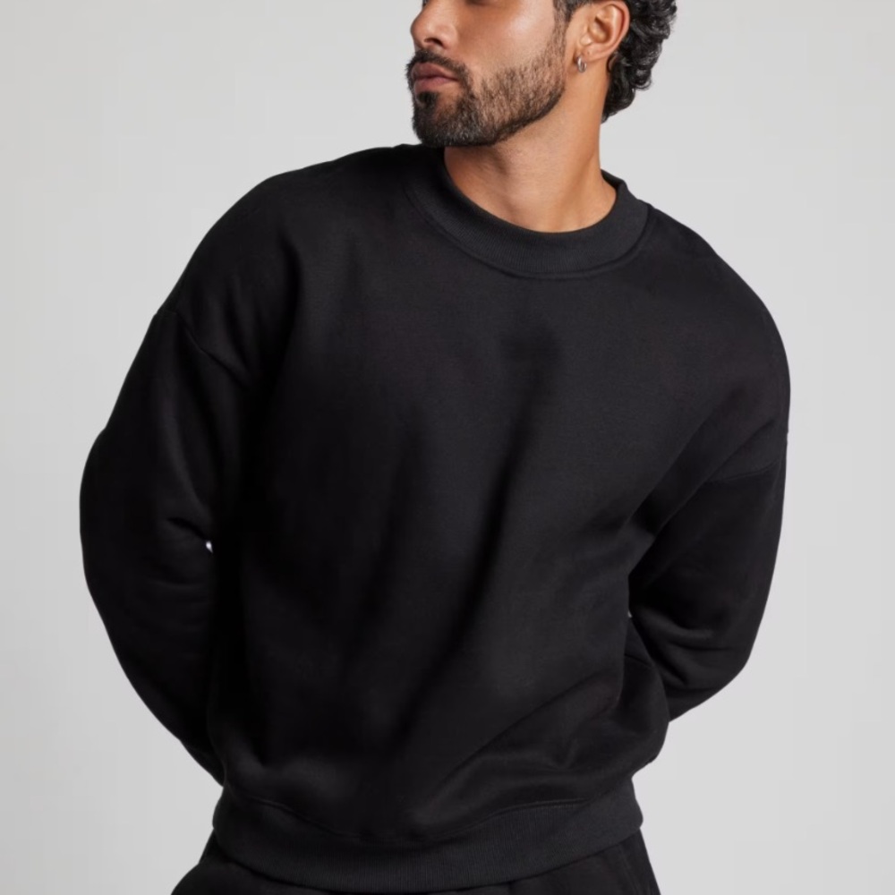 Comfrt Basic Crop Crew